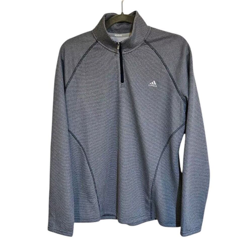 Adidas Golf Womens 1/4 Zip Pullover Large EUC